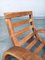 Postmodern Adjustable Oak Lounge Chair, 1980s 10