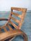 Postmodern Adjustable Oak Lounge Chair, 1980s, Image 15