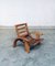 Postmodern Adjustable Oak Lounge Chair, 1980s 34