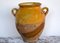 French Glazed Pottery Confit Pot, 1800s, Image 1
