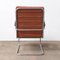 Model 409 Terra Cotta Easy Chair by W.H. Gispen for Gispen Culemborg, 1960s 4