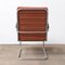 Model 409 Terra Cotta Easy Chair by W.H. Gispen for Gispen Culemborg, 1960s, Image 4