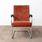 Model 409 Terra Cotta Easy Chair by W.H. Gispen for Gispen Culemborg, 1960s 5