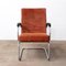 Model 409 Terra Cotta Easy Chair by W.H. Gispen for Gispen Culemborg, 1960s, Image 5