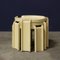 Off-White Plastic Nesting Tables by Giotto Stoppino for Kartell, 1970s 3