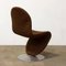 Brown 1-2-3 Series Easy Chair by Verner Panton for Rosenthal, 1980s, Image 3