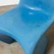 Blue Stacking Chair by Verner Panton for Herman Miller, 1970s 7
