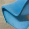 Silla apilable azul de Verner Panton para Herman Miller, años 70, Imagen 9
