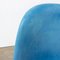Silla apilable azul de Verner Panton para Herman Miller, años 70, Imagen 8