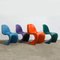 Blue Stacking Chair by Verner Panton for Herman Miller, 1970s 10