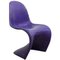 Sedia impilabile viola di Verner Panton per Herman Miller, anni '70, Immagine 1