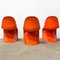 Orange Stacking Chair by Verner Panton for Herman Miller, 1970s 5
