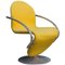 1-2-3 Series Easy Chair in Yellow by Verner Panton, 1973 1