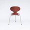 Vintage Ant Chairs by Arne Jacobsen for Fitz Hansen, Set of 4 5