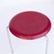 3170 Red Stackable Stools by Arne Jacobsen, 1953, Set of 3 6