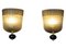 Textured Smoked Murano Glass Sconces, 2000s, Set of 2 5