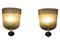 Textured Smoked Murano Glass Sconces, 2000s, Set of 2, Image 5