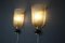 Textured Smoked Murano Glass Sconces, 2000s, Set of 2, Image 3