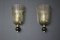 Textured Smoked Murano Glass Sconces, 2000s, Set of 2, Image 1