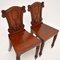 Antique William IV Hall Chairs, 1830, Set of 2 6