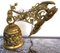 Campana de porche vintage en bronce, Imagen 8