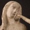 Madonna con Bambino, XX secolo, grande scultura in gesso, Immagine 11