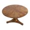 19th Century Biedermeier Round Walnut Salon Table 2