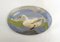 Oval Service Dish with Polychrome Duck Decor byGual, 1960s 1