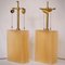 Modernist Glass Table Lamps, 1970s, Set of 2 1