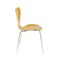 Vintage Laminated 3107 Butterfly Chairs by Arne Jacobsen for Fritz Hansen, Set of 6, Image 8