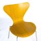 Chaises Butterfly 3107 Vintage Laminées par Arne Jacobsen pour Fritz Hansen, Set de 6 6