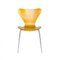 Laminierte Vintage 3107 Butterfly Stühle von Arne Jacobsen für Fritz Hansen, 6er Set 9