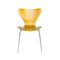 Vintage Laminated 3107 Butterfly Chairs by Arne Jacobsen for Fritz Hansen, Set of 6 9