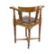 Art Nouveau Walnut Corner Armchair, 1890s, Image 2