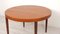 Vintage Danish Round Teak Dining Table, 1960s 8