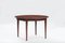 Large Rosewood Dining Table with 3 Extension Leaves 1