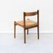 Dining Chairs in Straw and Wood, 1960s, Set of 4, Image 5