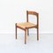 Dining Chairs in Straw and Wood, 1960s, Set of 4, Image 12