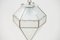 Italian Glass and Nickel-Plated Brass Pendant Light, 1940s, Image 11