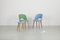 Vintage Stools with Vinyl Covers, 1950, Set of 3, Image 8