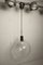 Lámpara de suspensión de bola de vidrio, años 70, Imagen 8