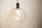 Lámpara de suspensión de bola de vidrio, años 70, Imagen 19