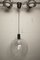 Lámpara de suspensión de bola de vidrio, años 70, Imagen 7