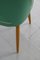 Vintage Vinyl & Beech Dining Chairs, Germany, 1950s, Set of 2 16