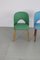 Vintage Vinyl & Beech Dining Chairs, Germany, 1950s, Set of 2 18