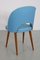 Vintage Vinyl & Beech Dining Chairs, Germany, 1950s, Set of 2 24