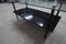 Black Rectangular Coffee Table in the style of Guariche, 1960s 4