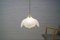 Vintage Murano Glas Lampe mit Vier Blättern von Kaiser Leuchten 3