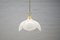 Vintage Murano Glas Lampe mit Vier Blättern von Kaiser Leuchten 1