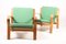 Danish Lounge Chairs by Hans Wegner for Getama, 1960s, Set of 2 2
